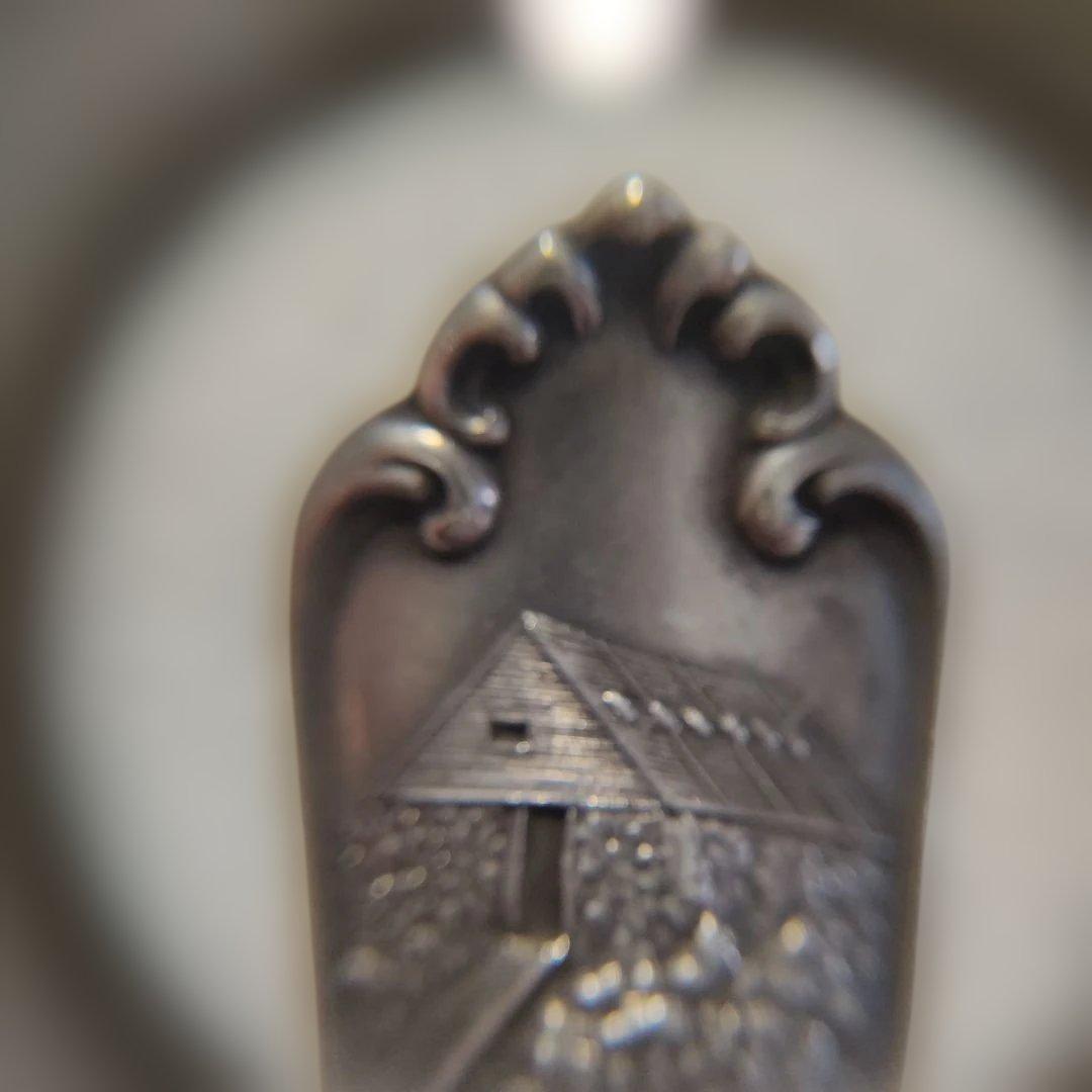 銀製。STERLING。シルバーSILVER。 スプーン。ワシントン山。約20g