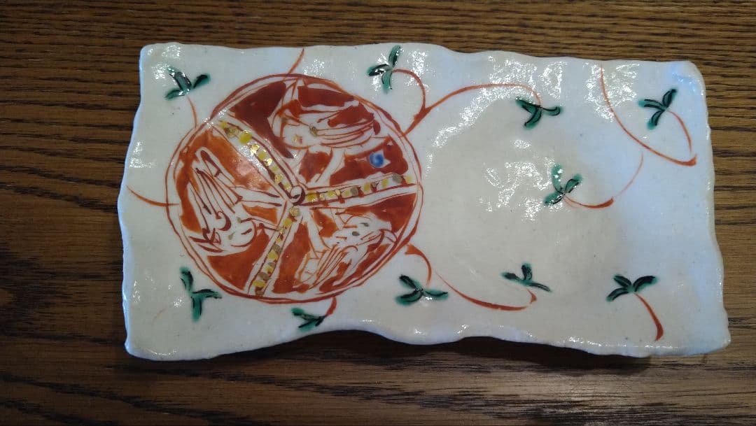 黒岩卓実さんの作品 脚付小鉢 角皿 (絵がわり）五客セット