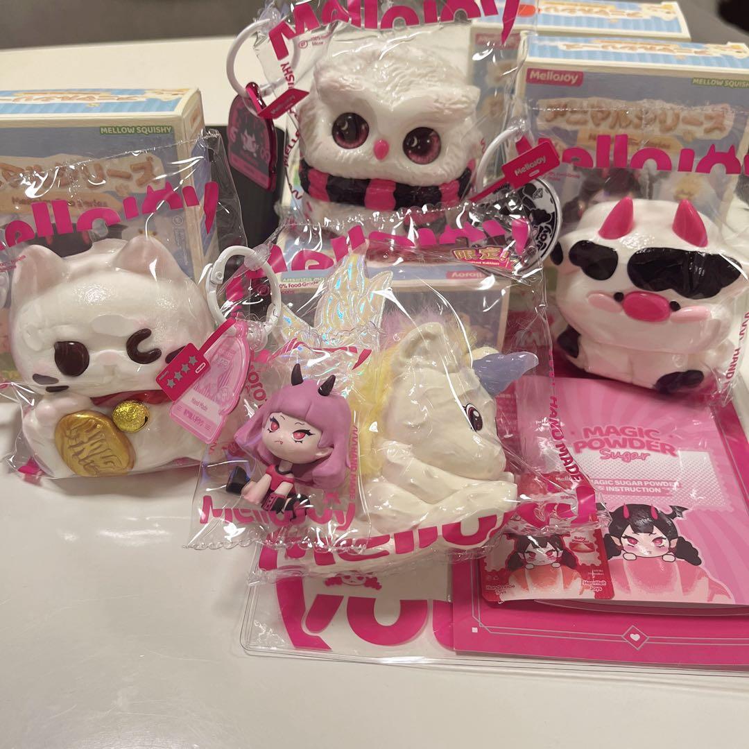 開*）様 大特価 mellojoy メロジョイアニマル シークレット含む 4点