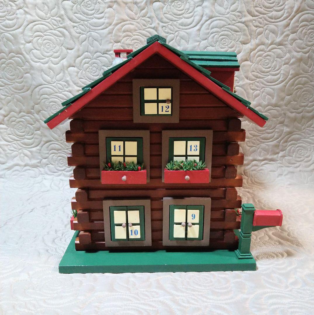 木製ハウス型小物入れ　置物