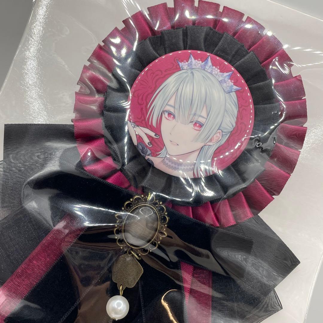 にじさんじ 弦月藤士郎 缶バッジ付きロゼット Gothic Night - メルカリ