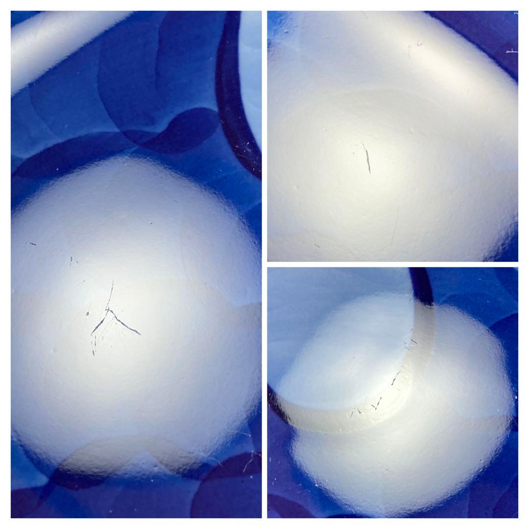 宮脇 大　源右衛門　染濃　プルーン文　中皿　小皿　プレート