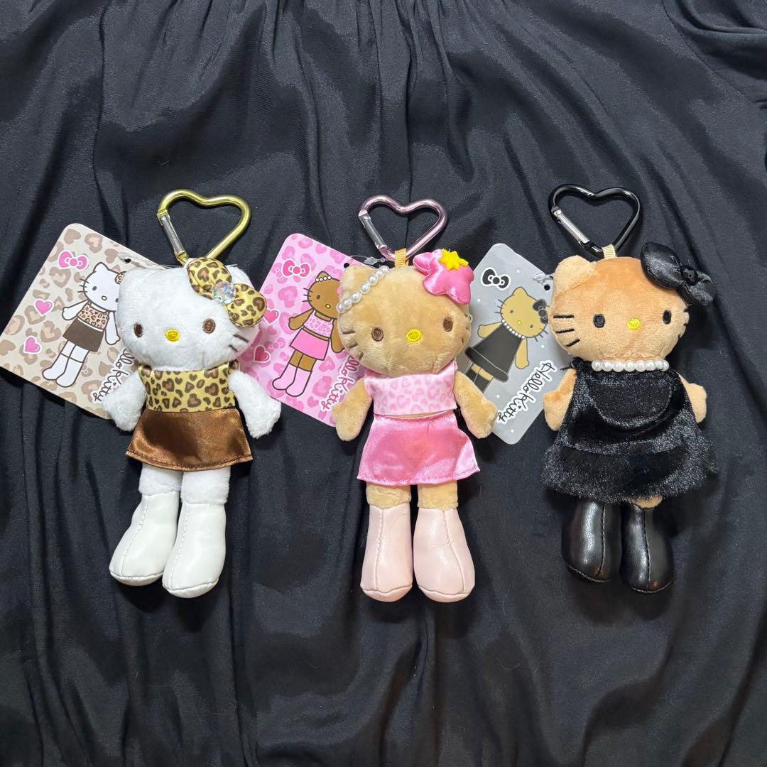 ① ハローキティ GOGOギャル スタイルアップマスコット ブラック