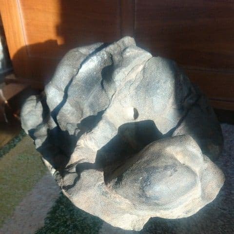 秩父産亀甲石 鑑賞石 置物 オブジェ インテリア 原石 縁起物