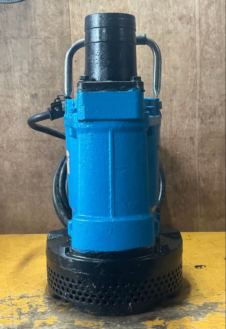 6. ツルミ　排水用水中ポンプKTV3-55 三相200V 60Hz 5.5kW