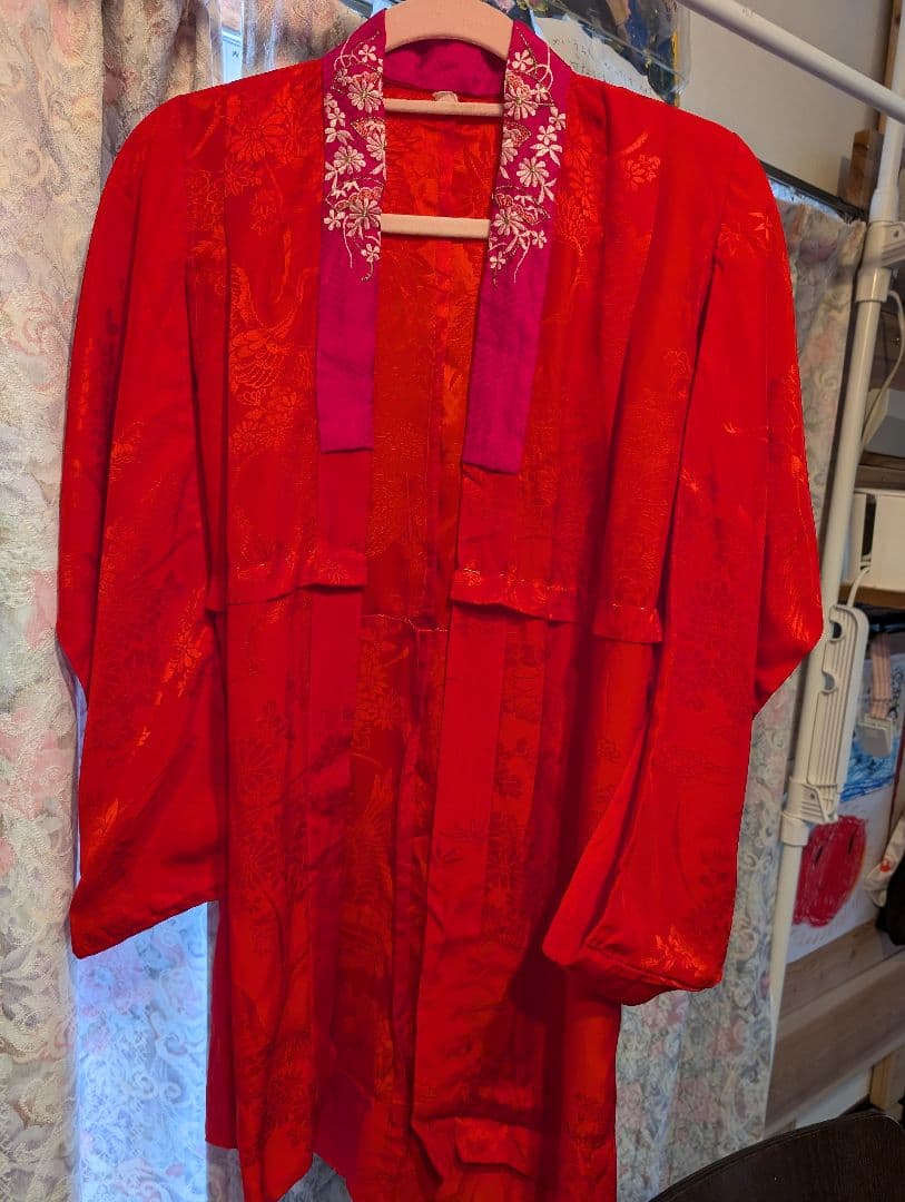 七歳　七五三　着物14点セット　正絹　7歳6歳5歳　小柄　女の子　絞り入り