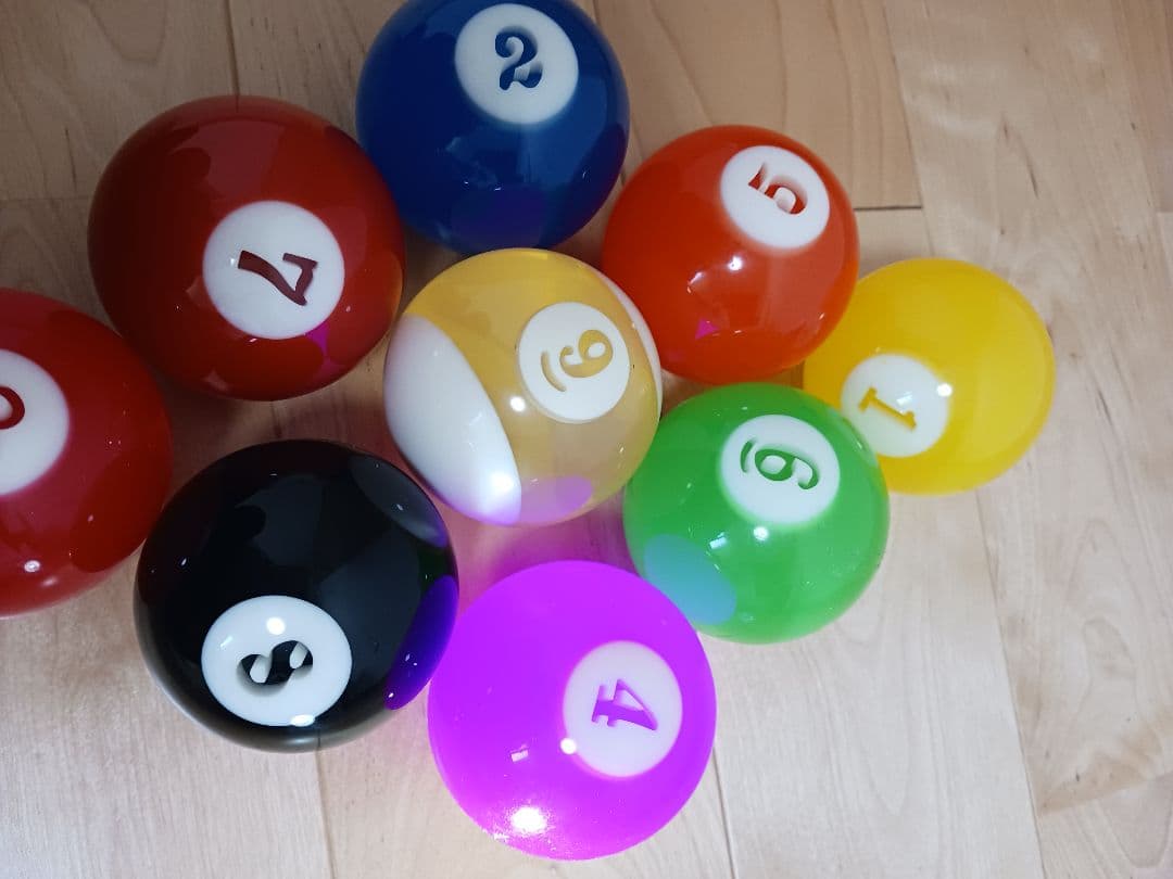 ビリヤード　クリアボール　5.7cm