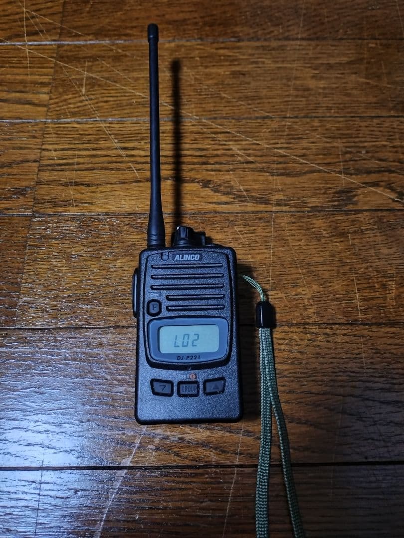 最終値下げ。ALINCO DJ-P221 トランシーバー 1台 - メルカリ