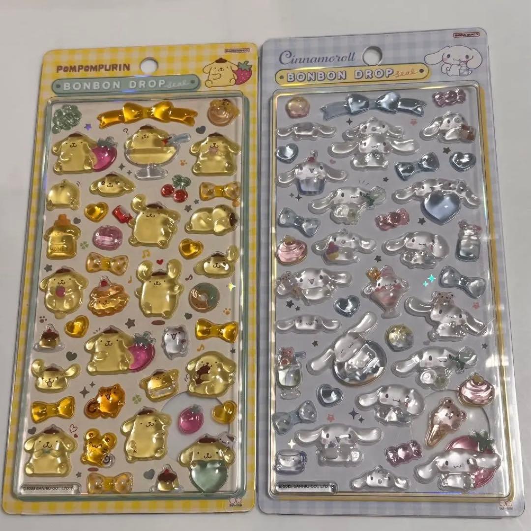 ボンボンドロップシール　サンリオ　第2弾　正規品　コンプリートセット