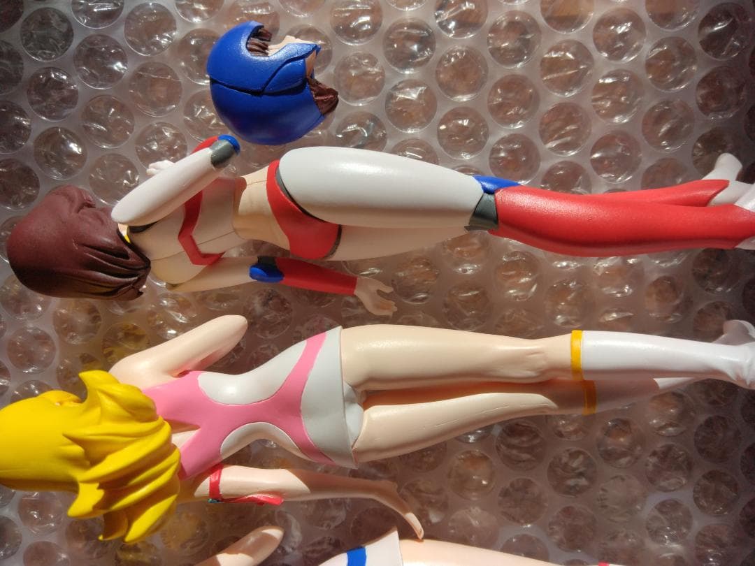 ハセガワ プラモデル キューティーハニー レイナ　4体セット　完成品