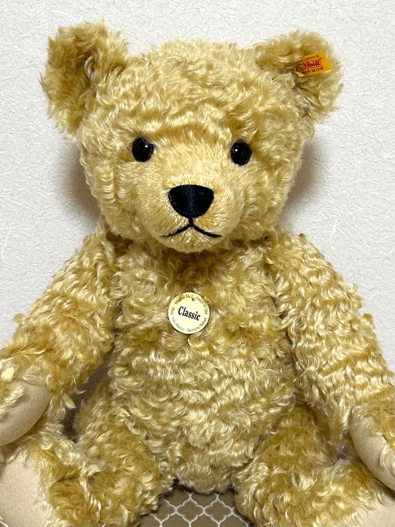 シュタイフSteiff 絶版テディベアクラシック004728 46cm【大】