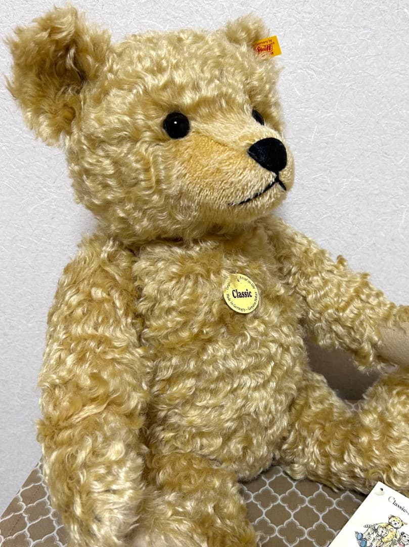 シュタイフSteiff 絶版テディベアクラシック004728 46cm【大】