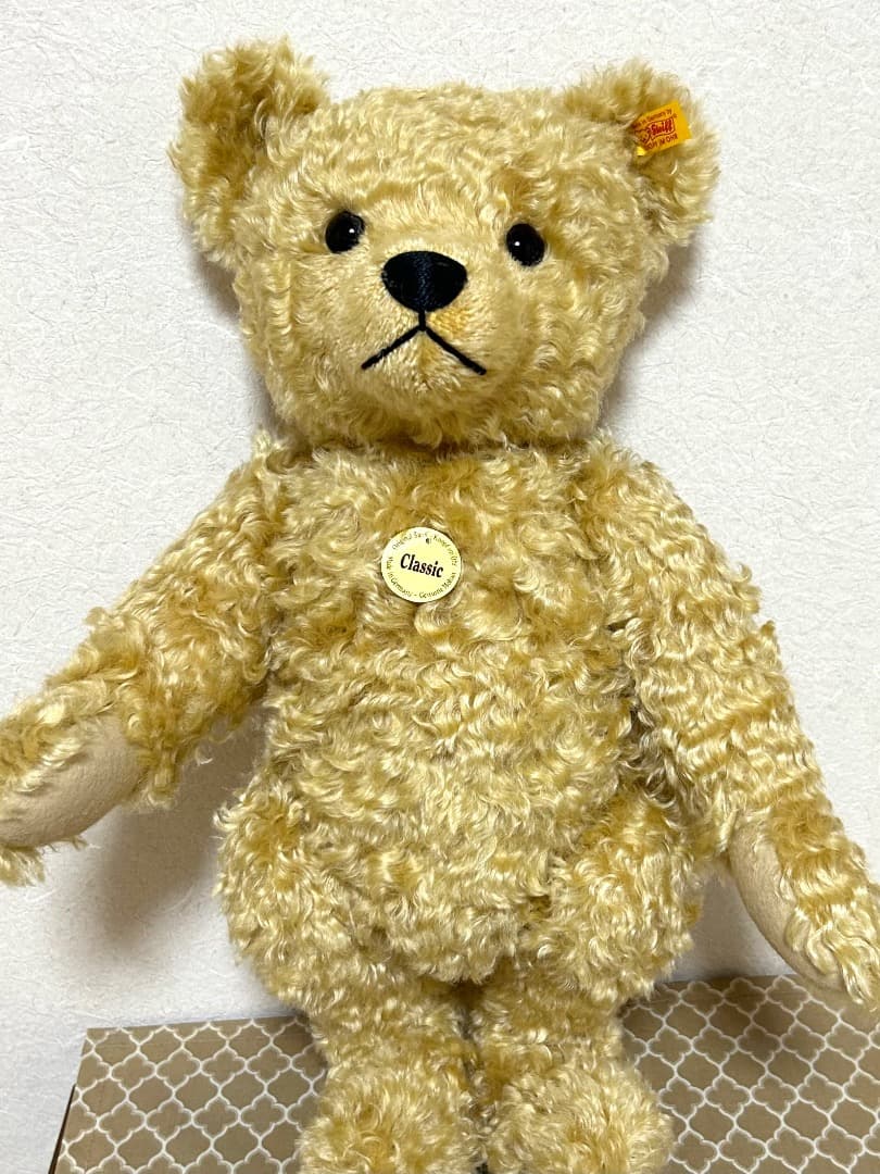 シュタイフSteiff 絶版テディベアクラシック004728 46cm【大】