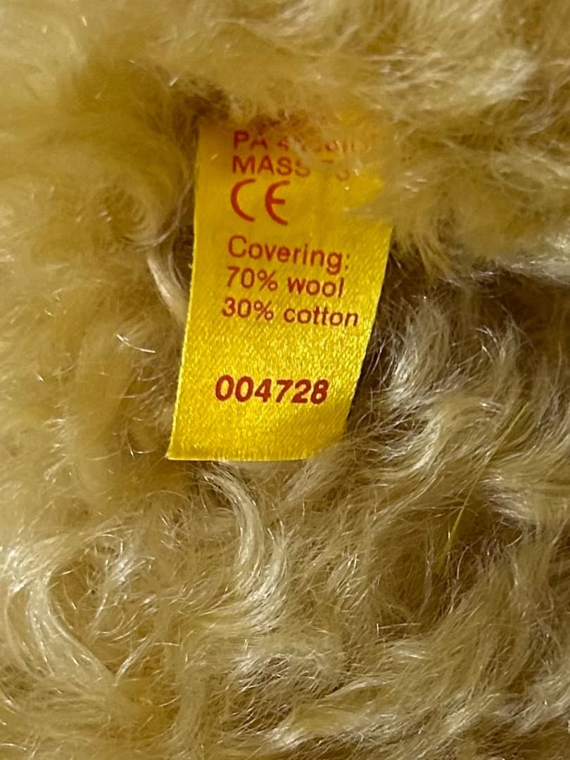 シュタイフSteiff 絶版テディベアクラシック004728 46cm【大】