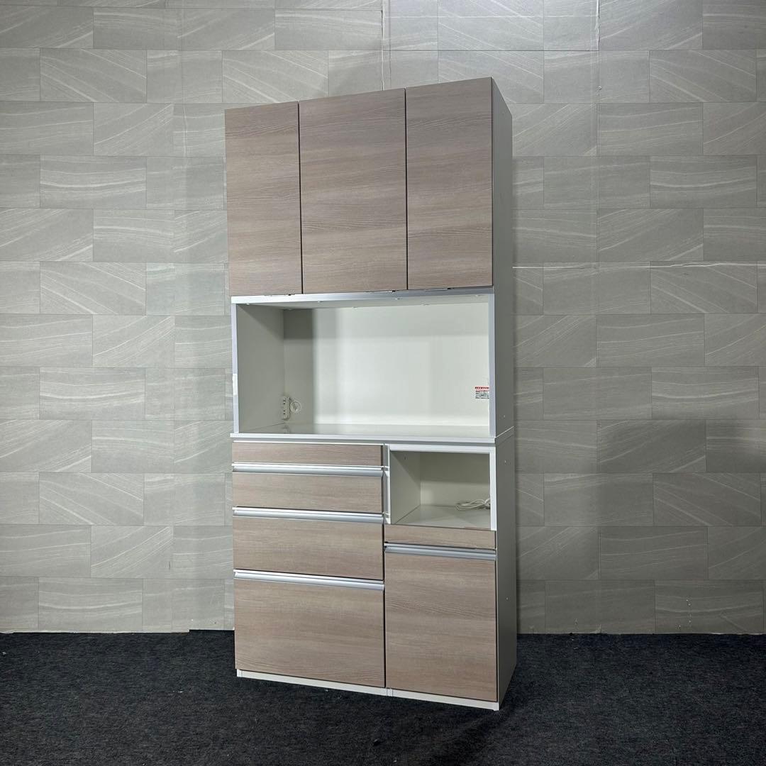 ACTUS 食器棚 HCKカップボード 幅100cm 新品 未使用 d3152 - メルカリ