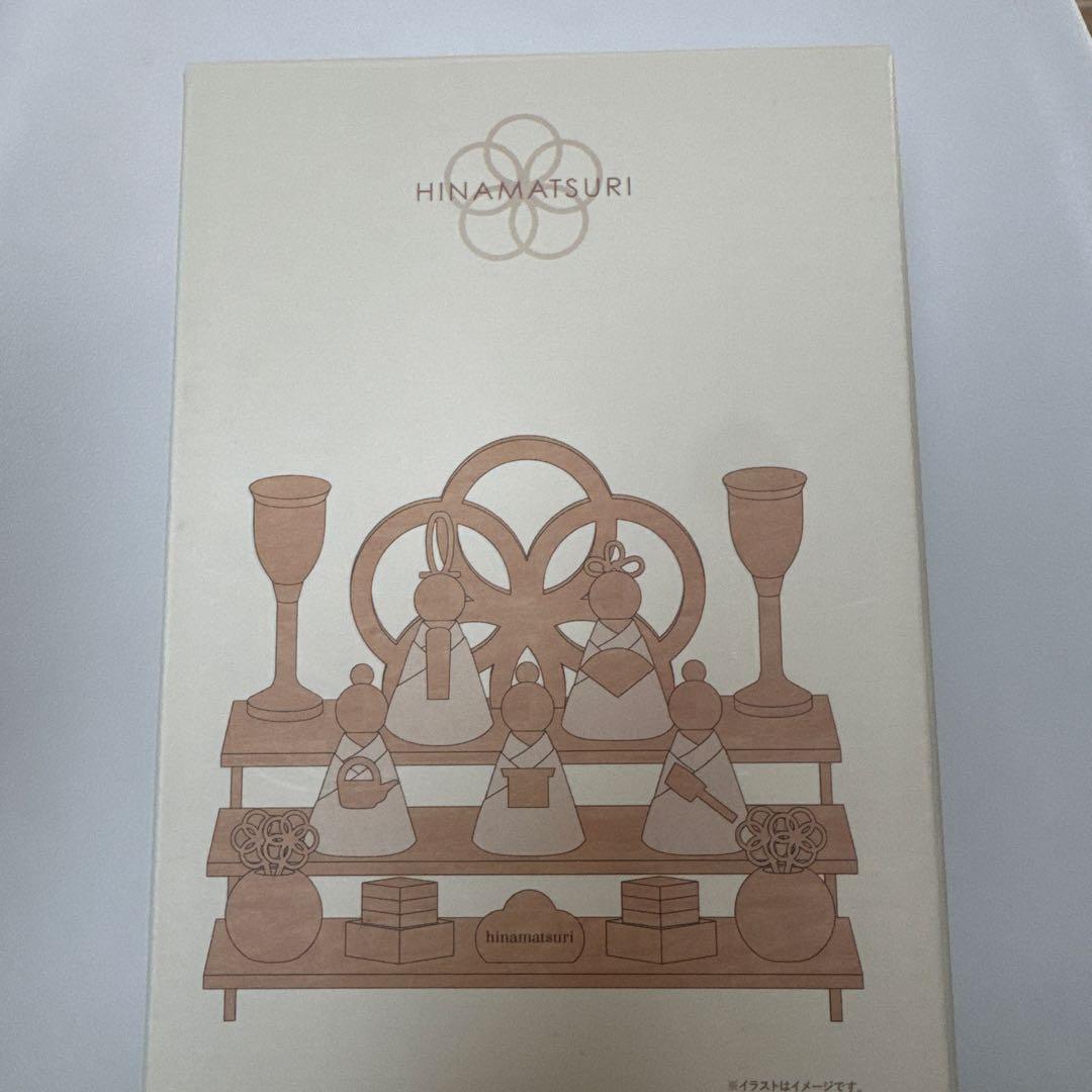 3COINS スリーコインズ スリコ ひな人形3段／ひな祭り 初節句 雛人形