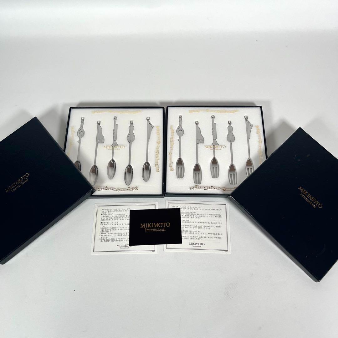 未使用　ミキモト　カトラリー　セット　まとめ　パール　真珠　スプーン　フォーク