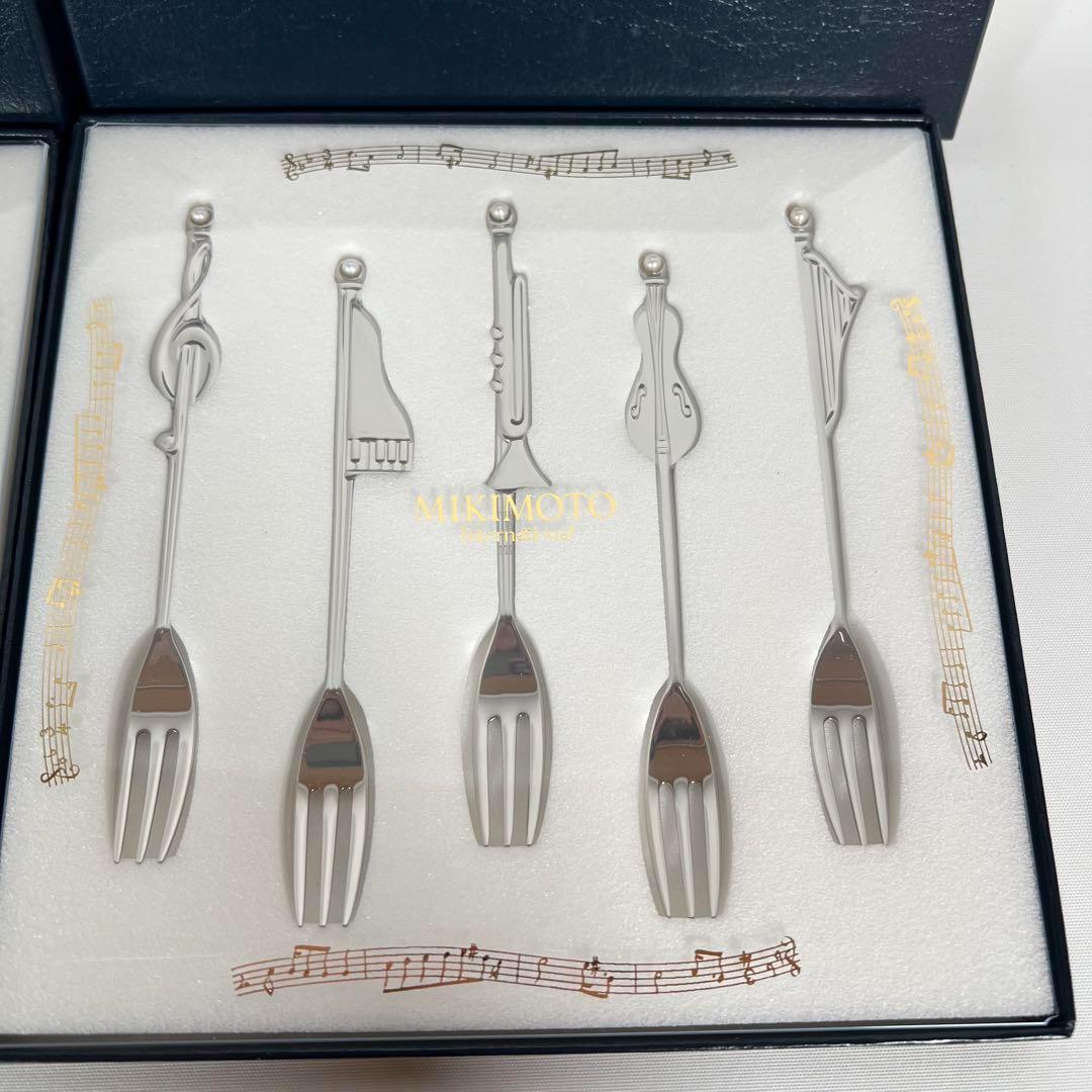 未使用　ミキモト　カトラリー　セット　まとめ　パール　真珠　スプーン　フォーク