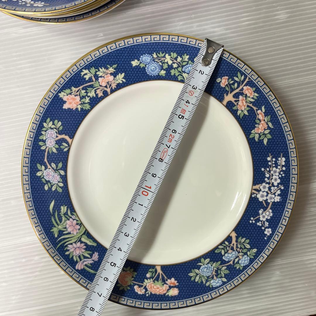 ウェッジウッド ブルーサイアム B&Bプレート スクエア プレート