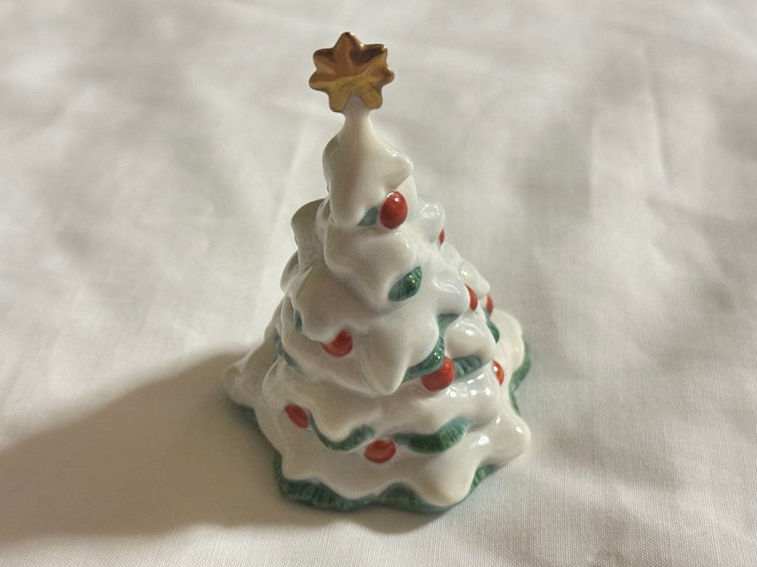 希少 廃盤 ロイヤルコペンハーゲン クリスマスツリー 8cm フィギュリン