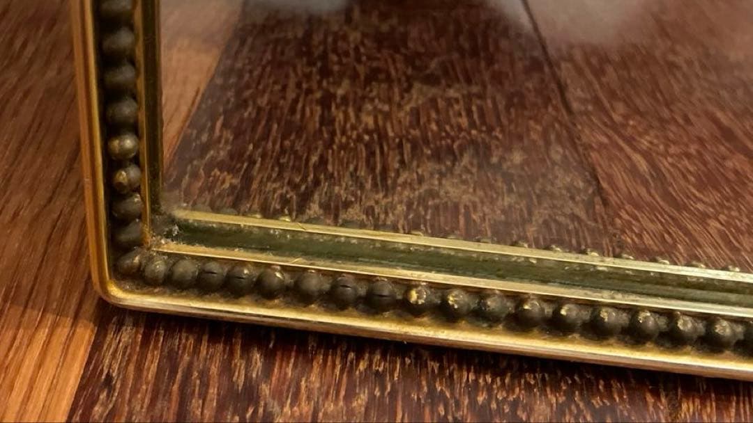 H.P.DECO☆鏡 ゴールドフレーム 壁掛け 床置き アンティークミラー