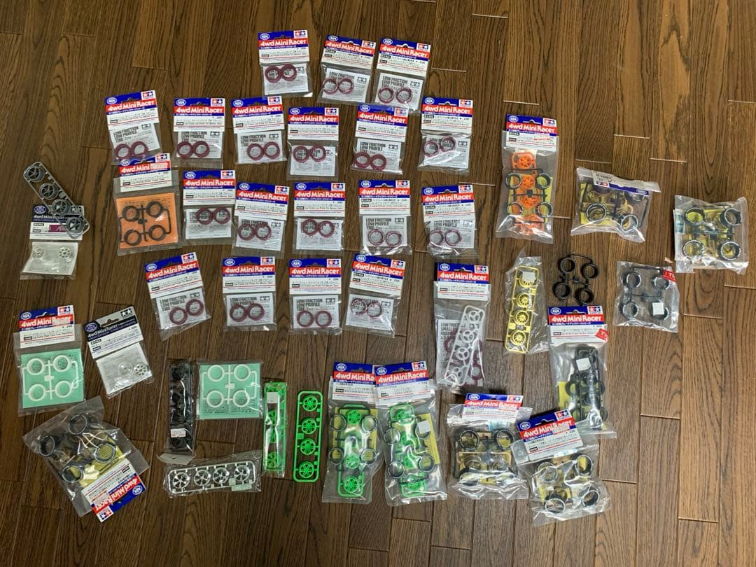 ミニ四駆パーツと工具　引退セット