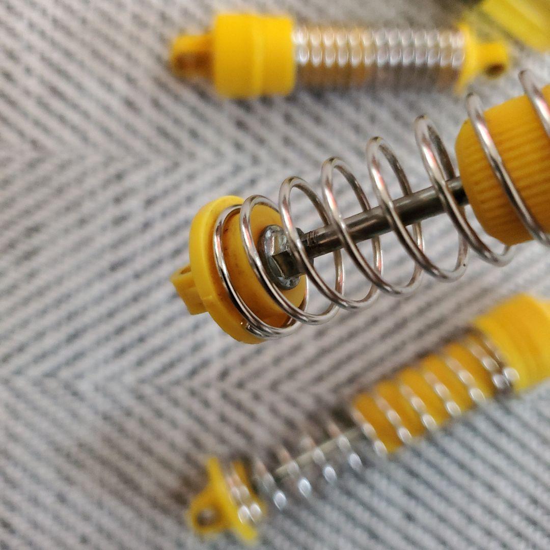 タミヤ CVAダンパー黄色 スコーチャーOG ダンパーオイル付 - メルカリ