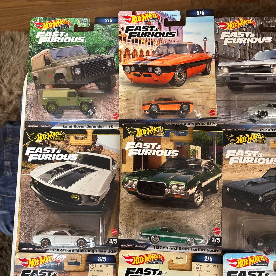 ホットウィール FAST & FURIOUS ミニカー 24台セット