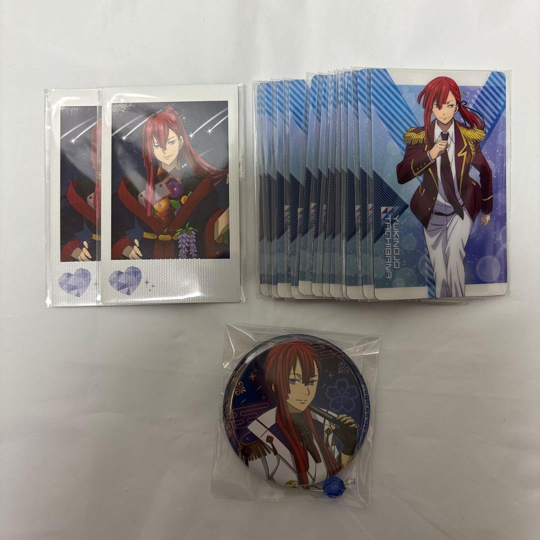 KING OF PRISM 太刀花ユキノジョウ 缶バッジ チェキ カード - メルカリ