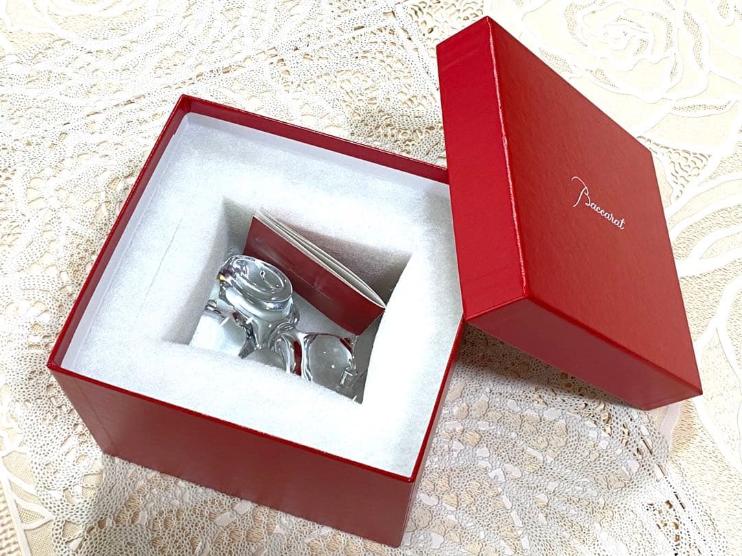 バカラ　Baccarat ハートスヌーピー　クリスタル