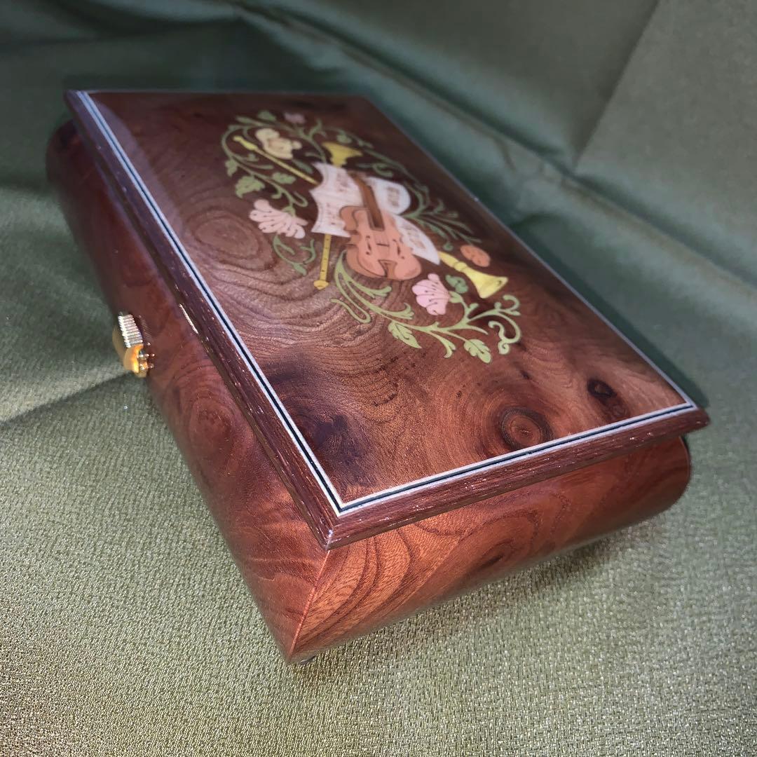 【美品!】オルフェウス シリンダー式オルゴール 30弁 共箱付 そばにいて