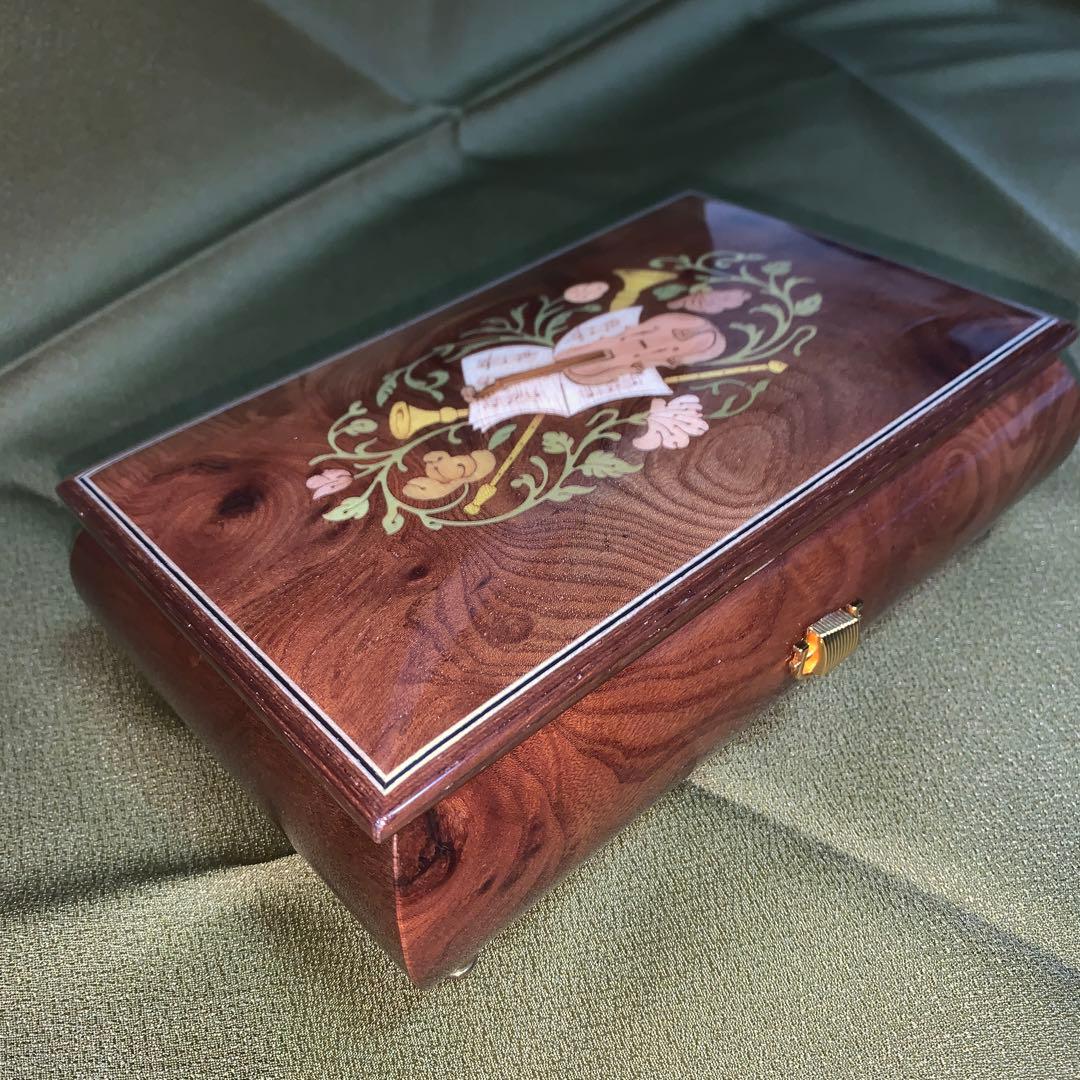 【美品!】オルフェウス シリンダー式オルゴール 30弁 共箱付 そばにいて