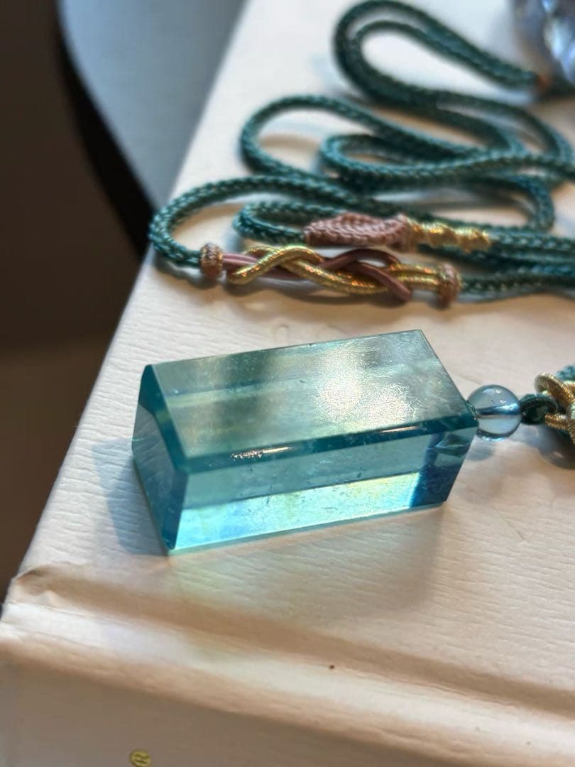 ⭐︎【天然】タイチンルチルクオーツ ペンダントトップ k18 3.8g