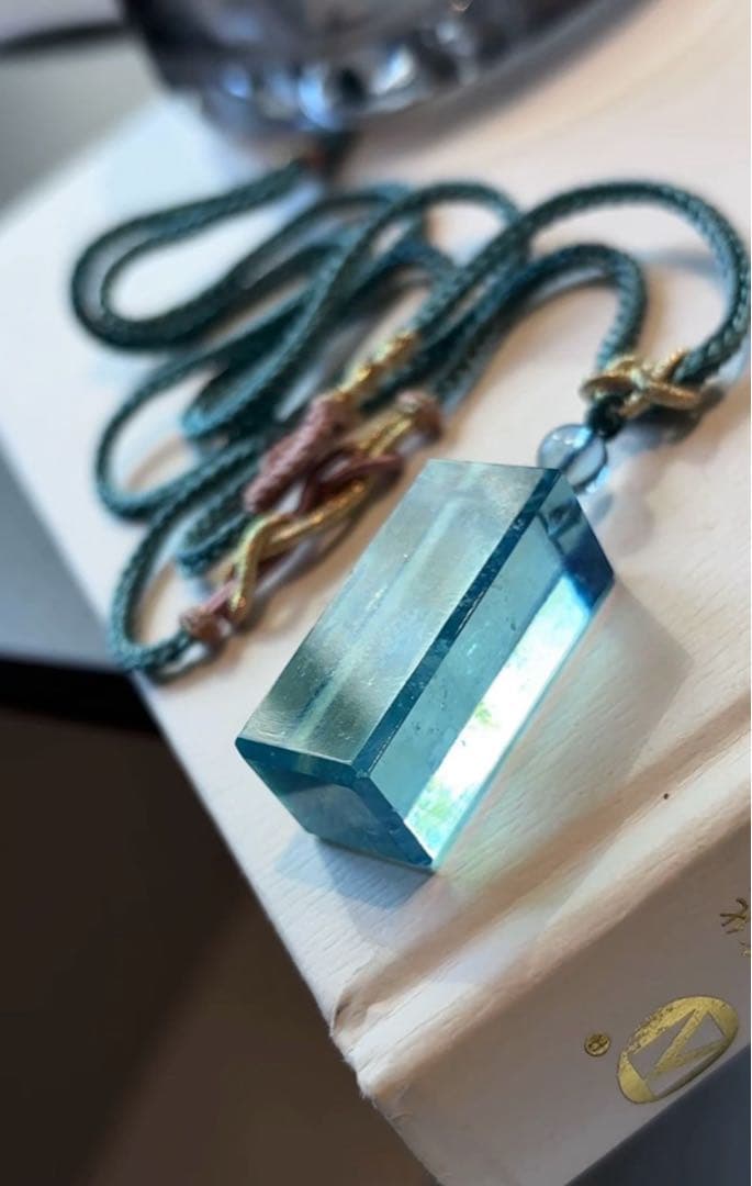 ⭐︎【天然】タイチンルチルクオーツ ペンダントトップ k18 3.8g