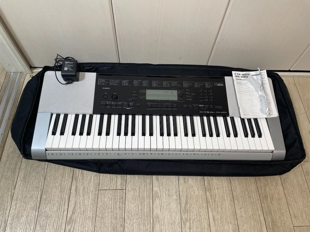 CASIO カシオ CTK-4200 61鍵電子キーボード AC ソフトケース付 - メルカリ