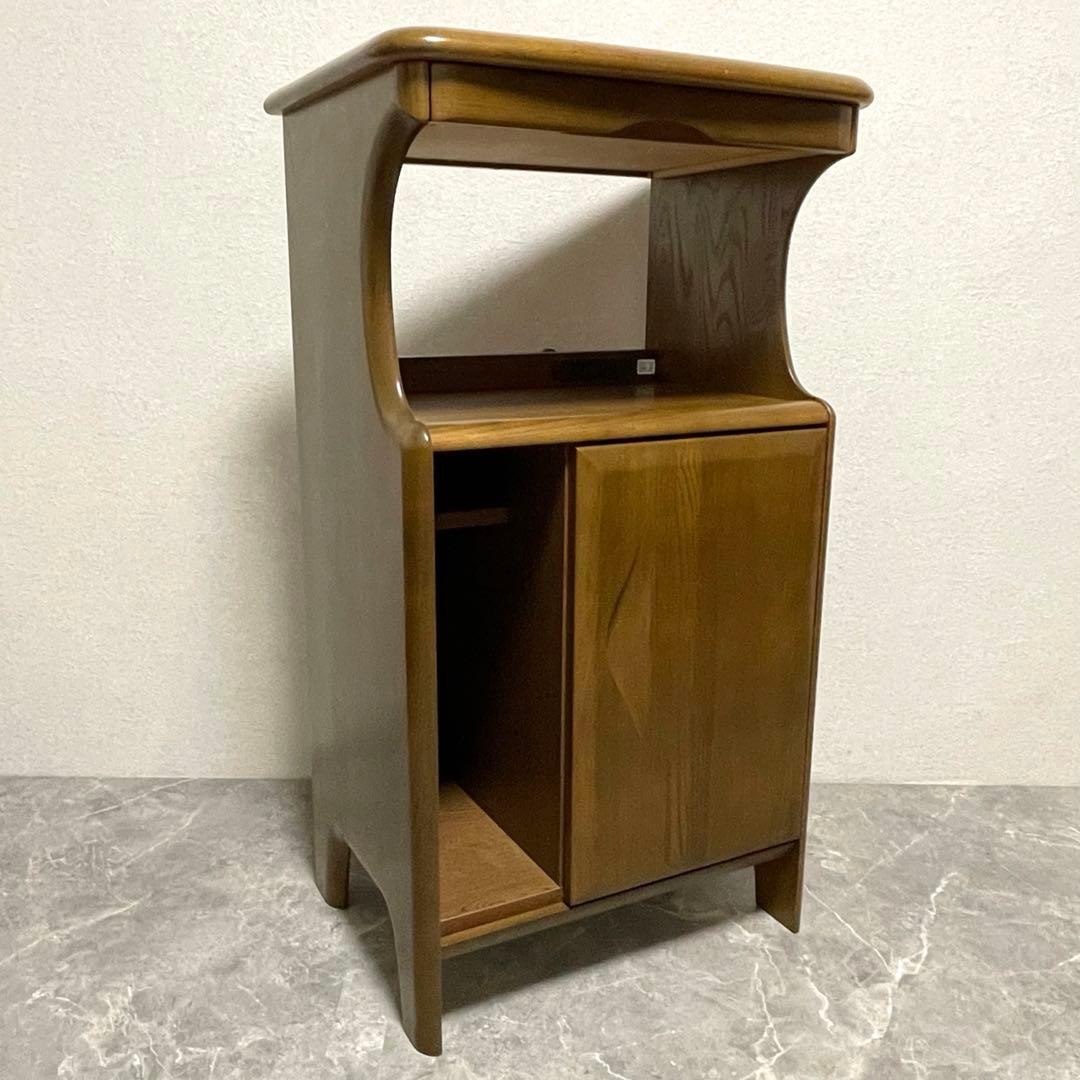 karimoku カリモク家具　電話台　ファックス台　キャビネット　コンソール