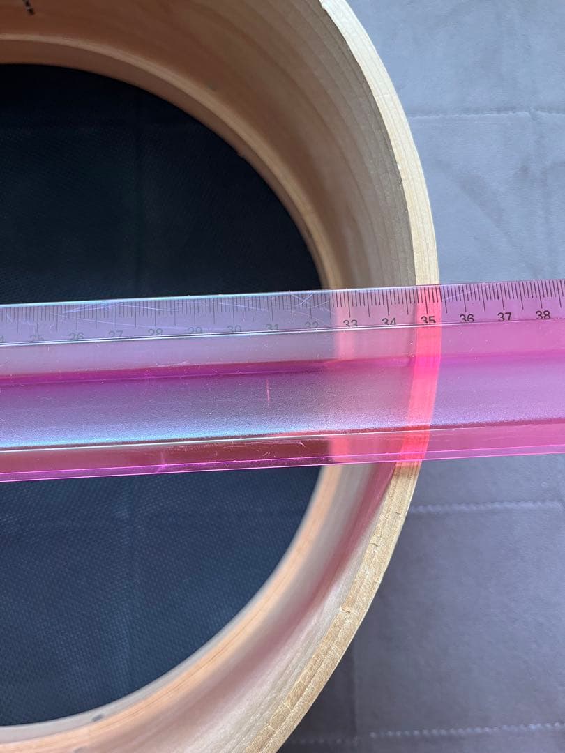 木製　円形　メッシュふるい 36cm 裏こし器