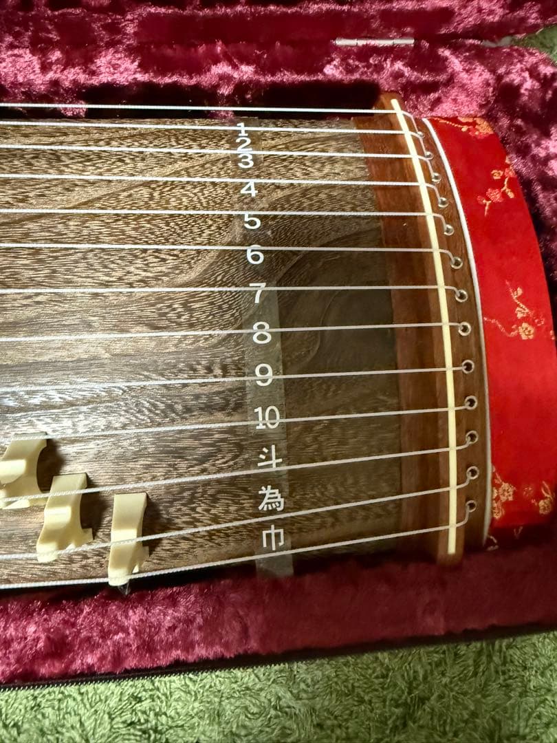 ゼンオン 文化琴 13弦 和楽器】ソフトケース・柱付き ZENON 88cm