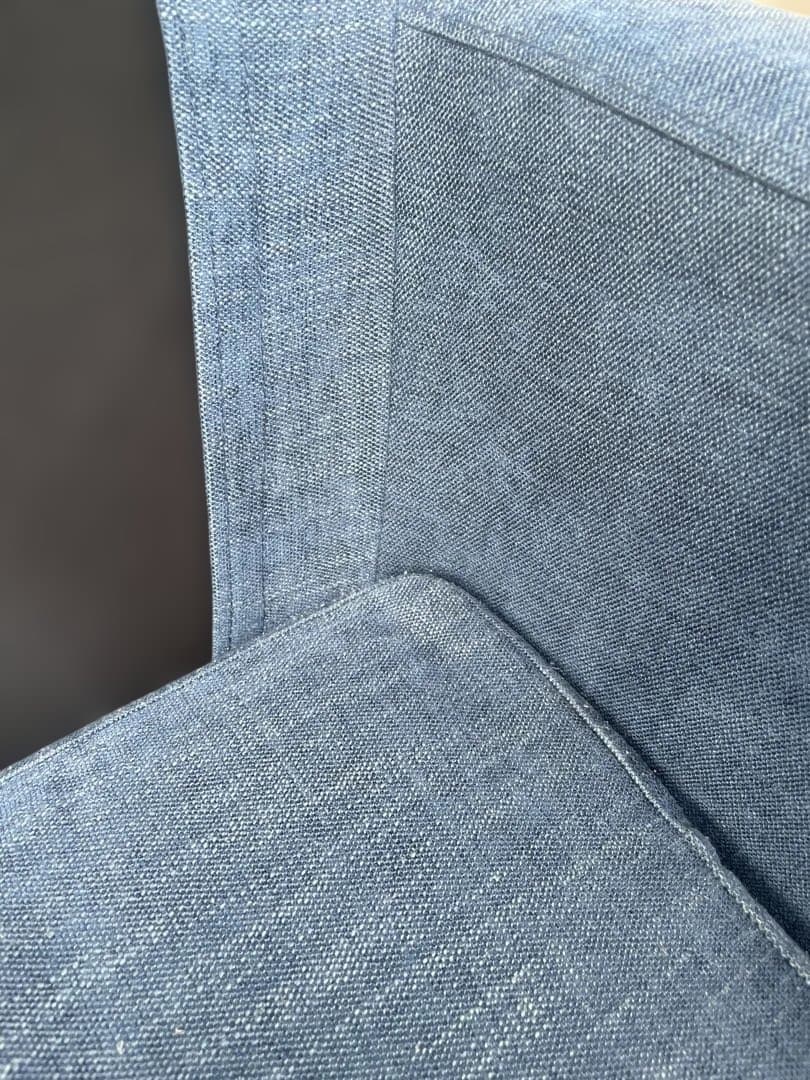 RELAXFORM リラックスフォーム 3人掛けカウチソファ 青L字