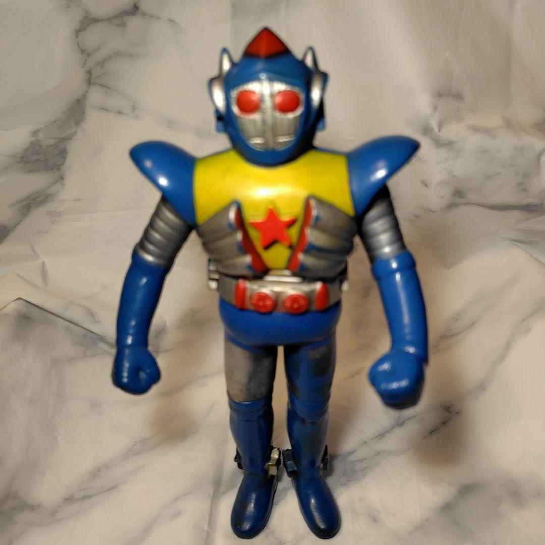 パチもん ソフビ ★宇宙鉄人キョーダイン 青？ ？　当時物(希少？激レア？)