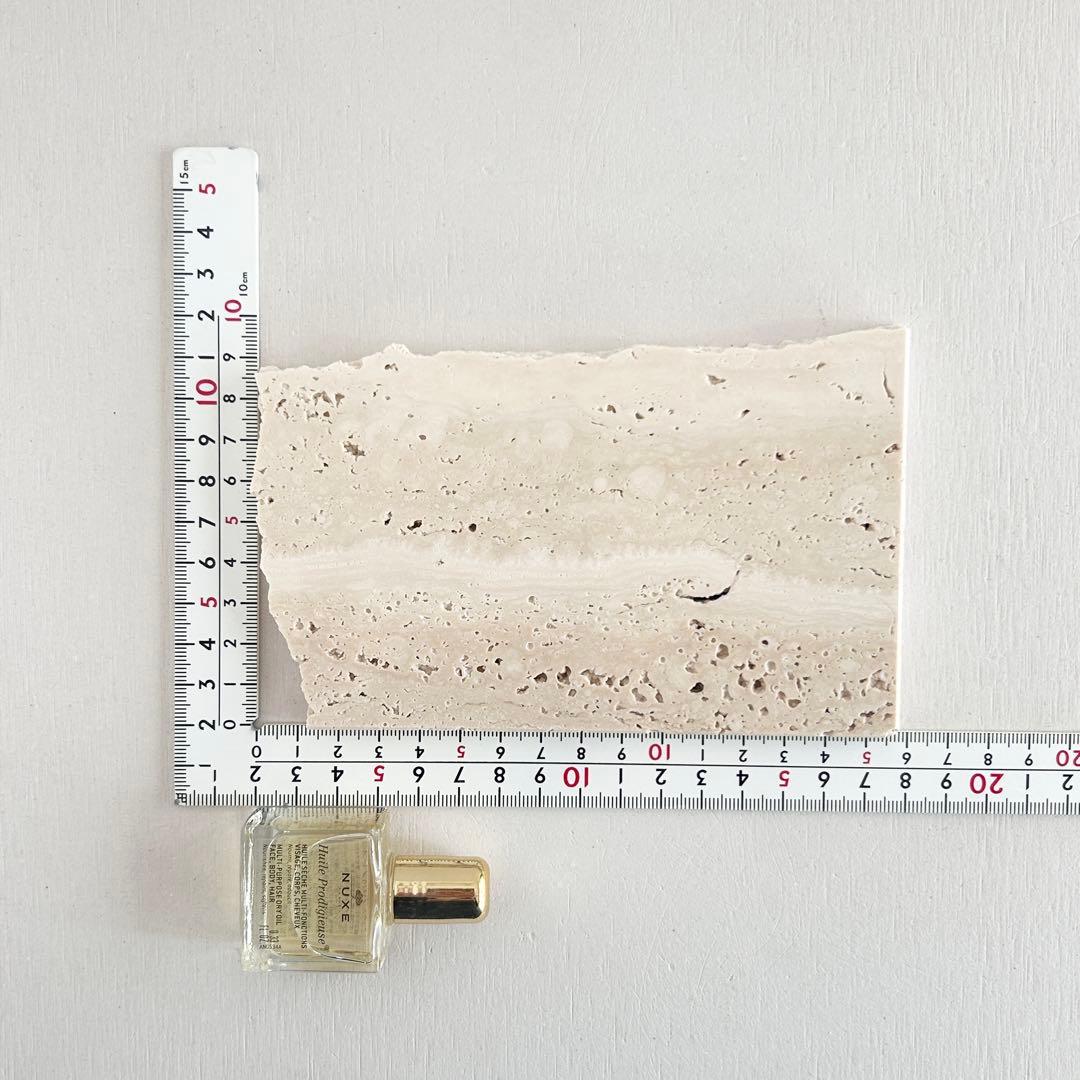 503ロマノトラバーチン（大理石端材プレート） - メルカリ