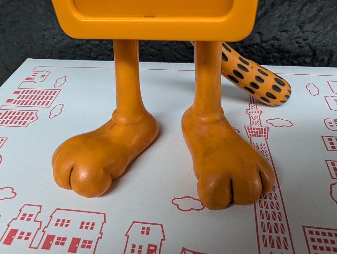 超レア【ガーフィー“ミニミニ写真立て”フィギュア 】1981 希少中古美品