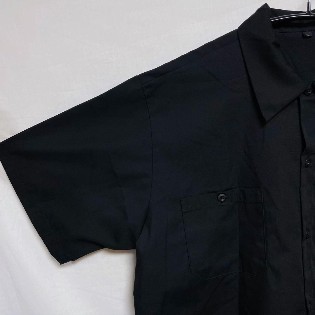 激レア】B'z 稲葉浩志 半袖シャツ ビーズ CREWプリント 黒ブラック L