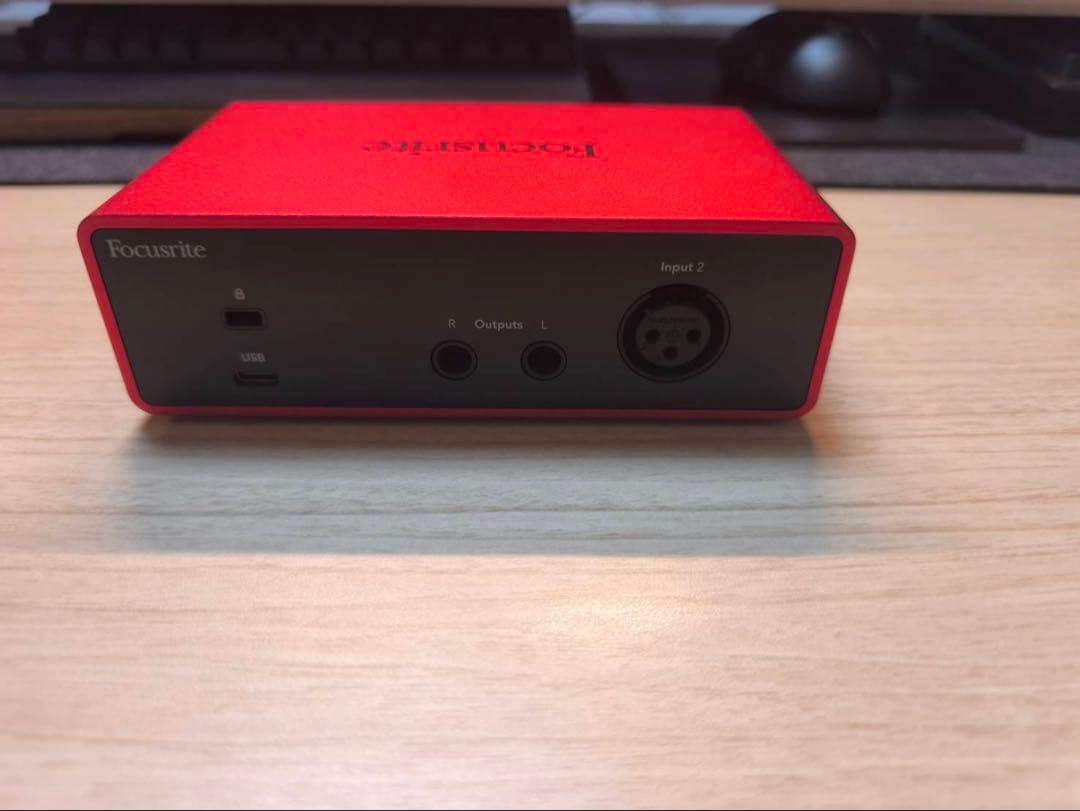 DTM・DAW Focusrite Scarlett solo gen4