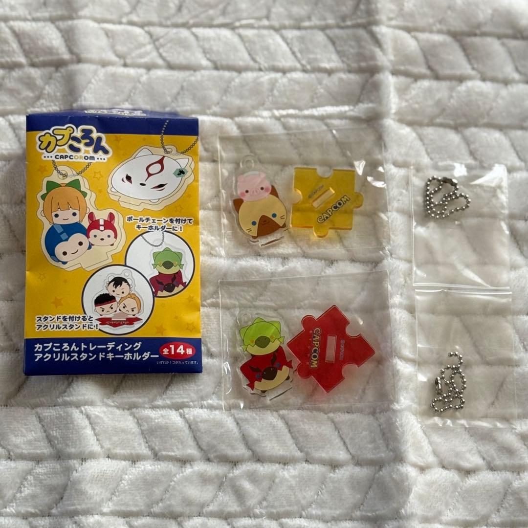 カプころん アクリルスタンドキーホルダー 2個セット - メルカリ
