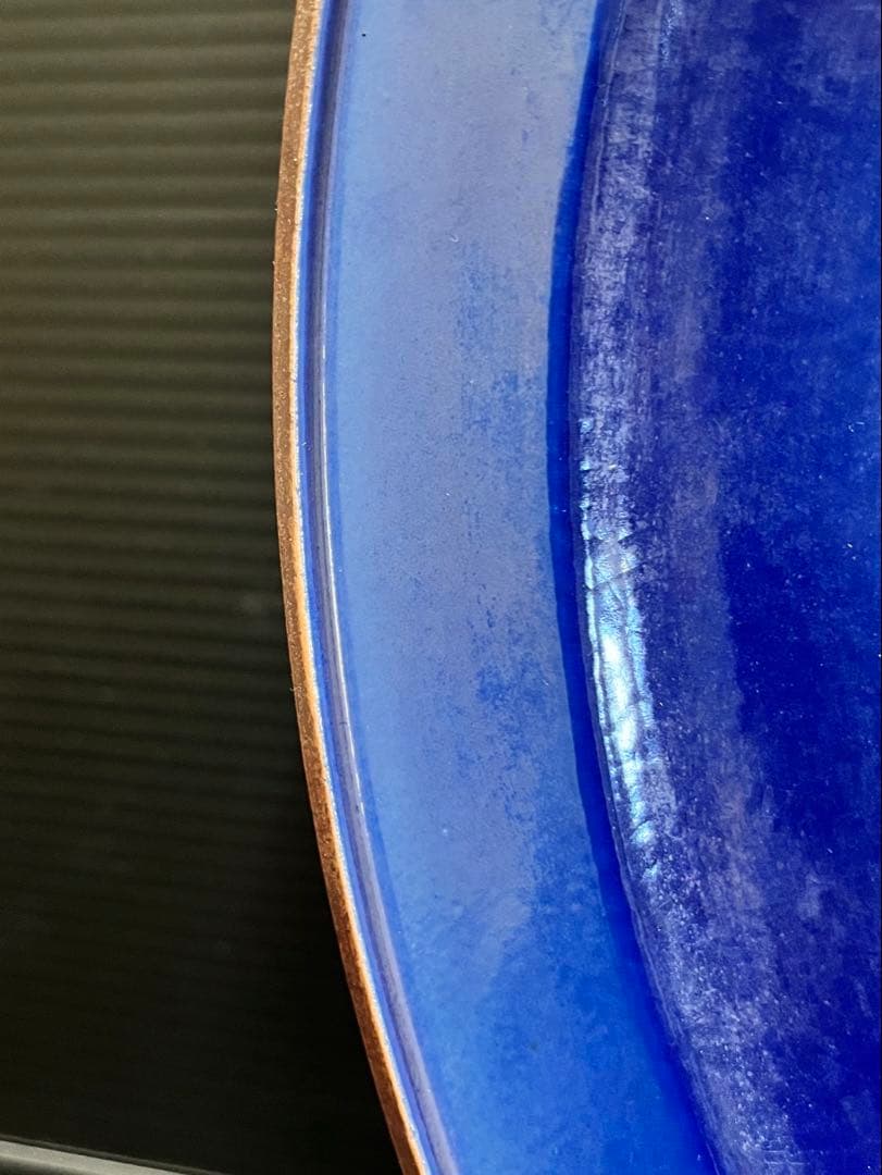 E705 藤村正美　白鷺　九谷焼　絵皿　飾皿　共箱付