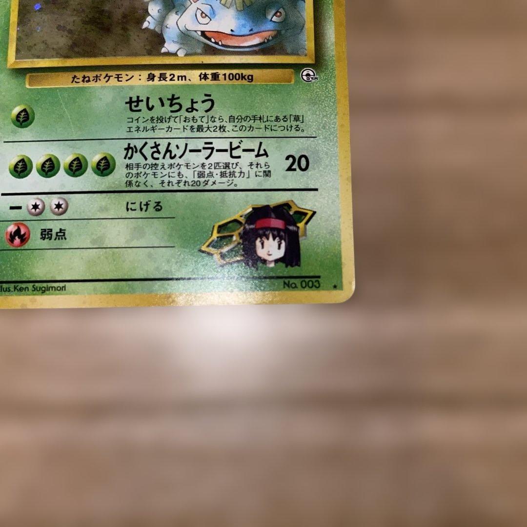 旧裏 エリカのフシギバナ ホロ No.003 ジム拡張 - メルカリ