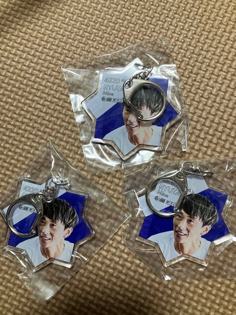 競艇　ボートレース　アクリルキーホルダー 峰選手4