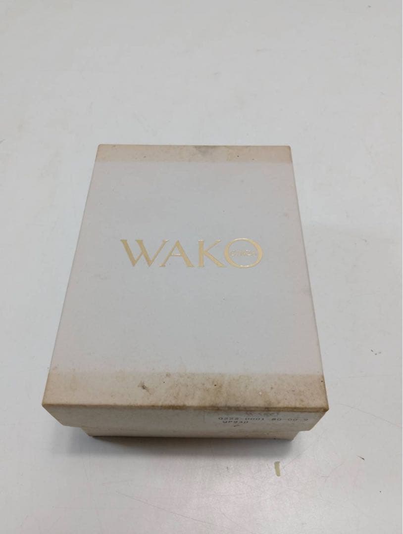 G2304【未使用】銀座和光 WAKO 置時計 ゴールド アーチ型 アラーム付