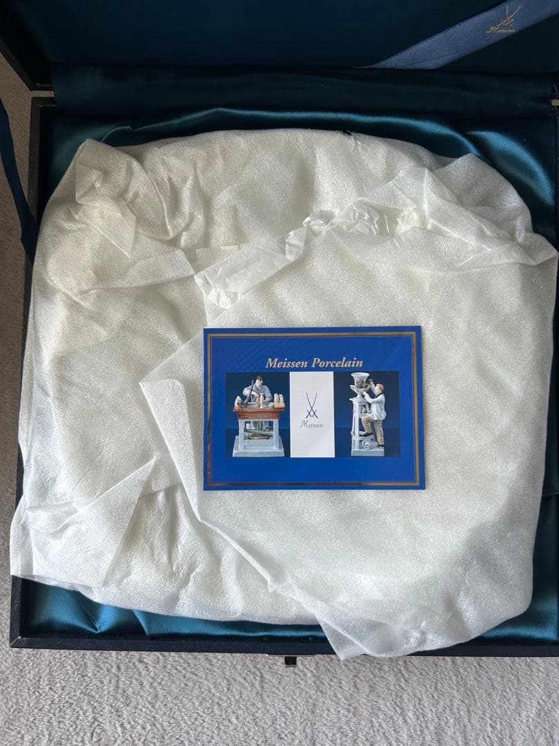 美品・ケース付】マイセン／275周年 歴代 双剣 飾り皿 25.5㎝ - メルカリ